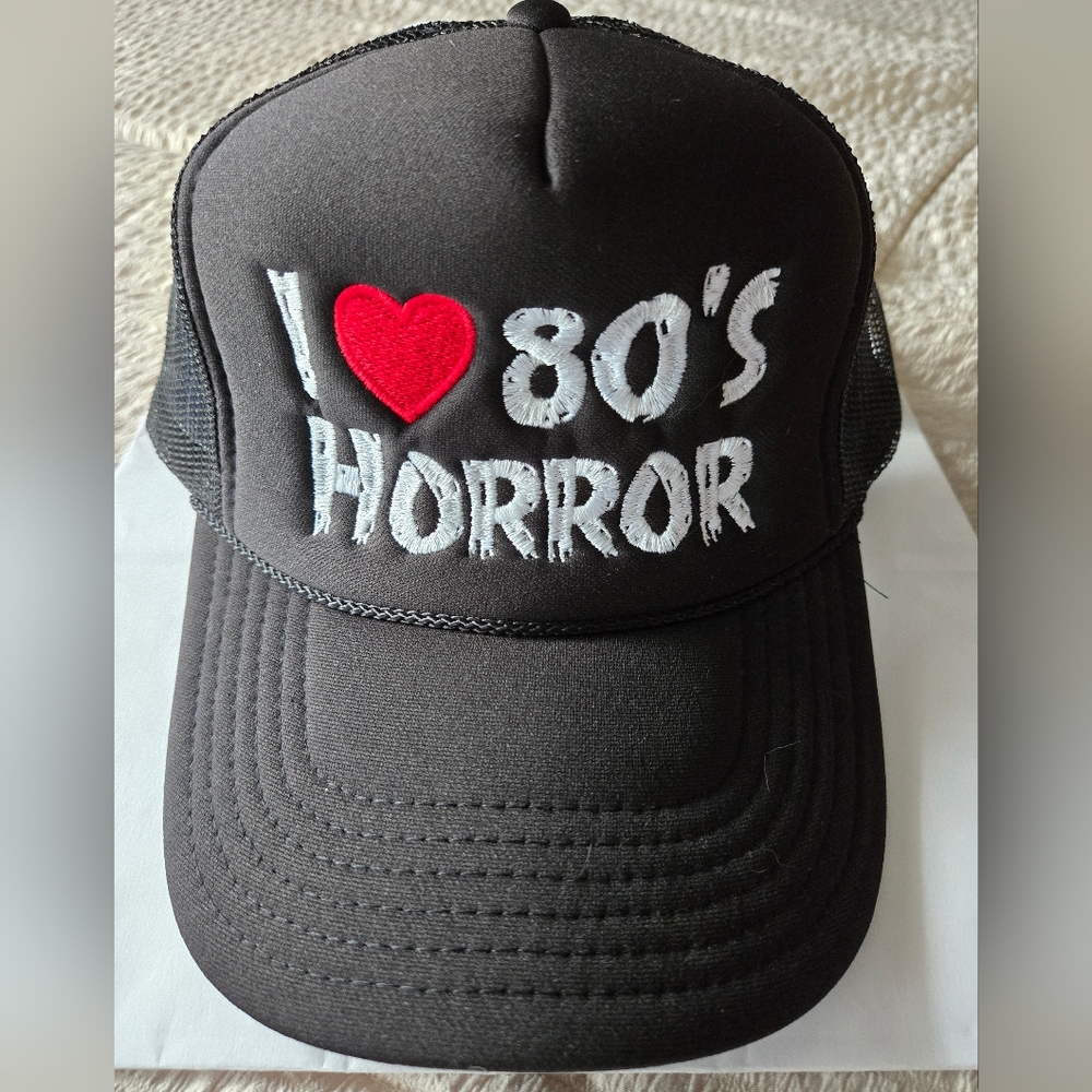 I ❤️ 80's Horror Cap